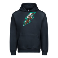Navy Horseshoe Lightning Urban Hoodie - Bettercallsaul