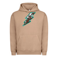 Pigment Burro Horseshoe Lightning Urban Hoodie - Bettercallsaul