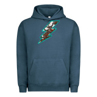 Pigment Midnight Navy Horseshoe Lightning Urban Hoodie - Bettercallsaul
