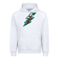 White Horseshoe Lightning Urban Hoodie - Bettercallsaul