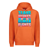 Carrot Trans Rights Are Human Rights Premium Hoodie - BundleAndBundleShop
