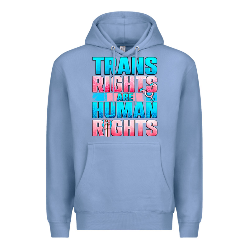 Trans Rights Are Human Rights Premium Hoodie by BundleAndBundleShop | Teevron