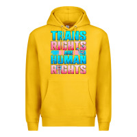 Lemon Trans Rights Are Human Rights Premium Hoodie - BundleAndBundleShop