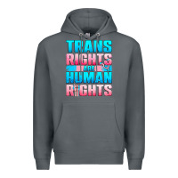 Rock Trans Rights Are Human Rights Premium Hoodie - BundleAndBundleShop