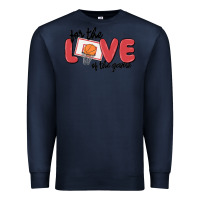 Navy for the love of the game Premium Sweatshirt - MaliasSmallBusiness
