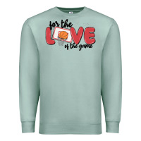 Seafoam for the love of the game Premium Sweatshirt - MaliasSmallBusiness