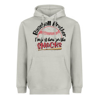 Moon Dust baseball brother i'm just here for the snacks Heavyweight Hoodie - MaliasSmallBusiness