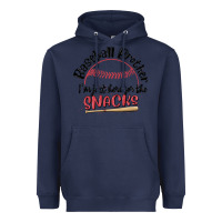 Navy baseball brother i'm just here for the snacks Heavyweight Hoodie - MaliasSmallBusiness