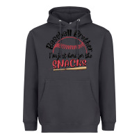 Smoke baseball brother i'm just here for the snacks Heavyweight Hoodie - MaliasSmallBusiness