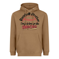 Toasted Coconut baseball brother i'm just here for the snacks Heavyweight Hoodie - MaliasSmallBusiness