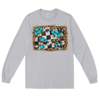 Moon Dust race leopard and gemstone background Long Sleeve Tee - HRA Design Shop