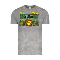 Cloud Rock softball nana with leopard Vintage Tee - Zillion Design Studio