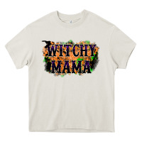 Cream witchy mama Heavy Core Tee - RacoonDesign