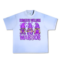 Grape Ice Domestic Violence Warrior Gnomes Urban Heavy Tee - texasbilliewilder