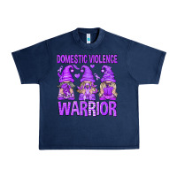Navy Domestic Violence Warrior Gnomes Urban Heavy Tee - texasbilliewilder