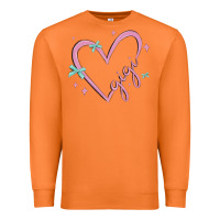 Carrot gigi with heart and ribbons Premium Sweatshirt - MaliasSmallBusiness