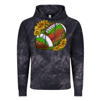 Cloud Black footballwithsunflowers Vintage Hoodie - texasbilliewilder