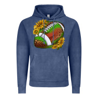 Vintage Denim footballwithsunflowers Vintage Hoodie - texasbilliewilder