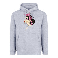Heather Grey yas queen Heavyweight Hoodie - MaliasSmallBusiness