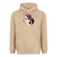 Mushroom yas queen Heavyweight Hoodie - MaliasSmallBusiness