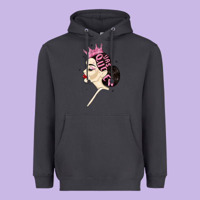 Yas Queen Heavyweight Hoodie Designed By Maliassmallbusiness