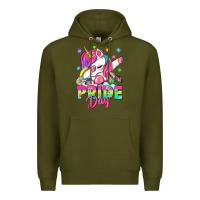 Army Green Pride Day LGBTQ Premium Hoodie - BundleAndBundleShop