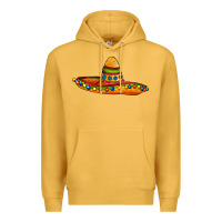 Mustard sombrero Premium Hoodie - AdoDesignShop
