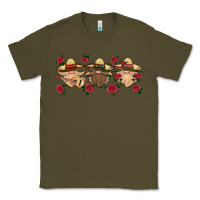 Army Green mexico gnomes Classic Tee - HRA Design Shop