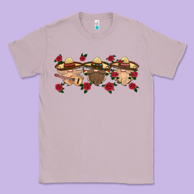 Mexico Gnomes Classic Tee Designed By Hra Design Shop