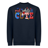 Navy red white and cute billie wilder Heavyweight Sweatshirt - texasbilliewilder