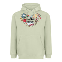 Matcha teacher Heavyweight Hoodie - MaliasSmallBusiness