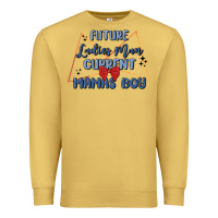 Antique Gold future ladies man current mamas boy Premium Sweatshirt - MaliasSmallBusiness