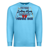Ocean Blue future ladies man current mamas boy Premium Sweatshirt - MaliasSmallBusiness