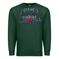 Sports Green future ladies man current mamas boy Premium Sweatshirt - MaliasSmallBusiness