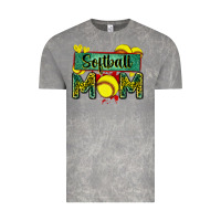 Cloud Rock softball mom with leopard Vintage Tee - Zillion Design Studio