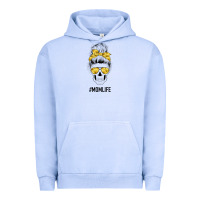 Pigment Grape Ice Yellow Flower Mom Skull Urban Hoodie - Bettercallsaul