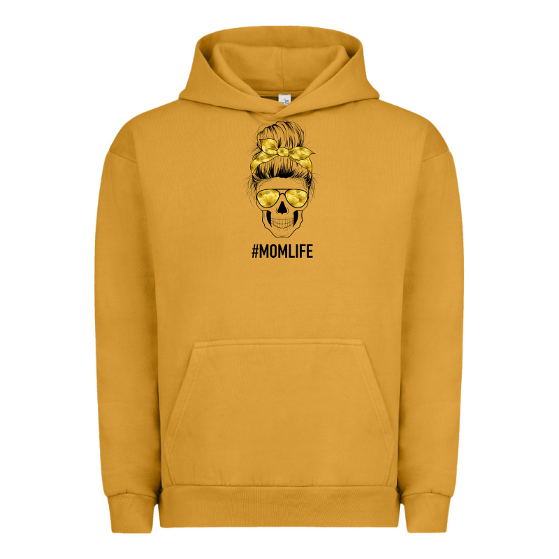 Yellow Flower Mom Skull Urban Hoodie by Bettercallsaul | Teevron