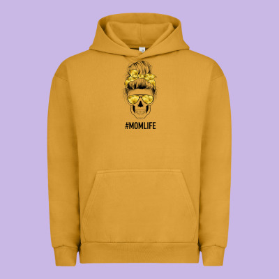 Yellow Flower Mom Skull Urban Hoodie Designed By Bettercallsaul