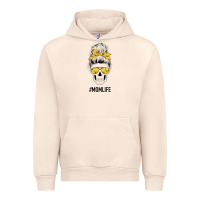 Sandshell Yellow Flower Mom Skull Urban Hoodie - Bettercallsaul