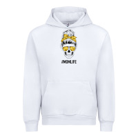 White Yellow Flower Mom Skull Urban Hoodie - Bettercallsaul