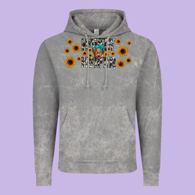 Howdy Heifer Vintage Hoodie Designed By Jahusdesignshop