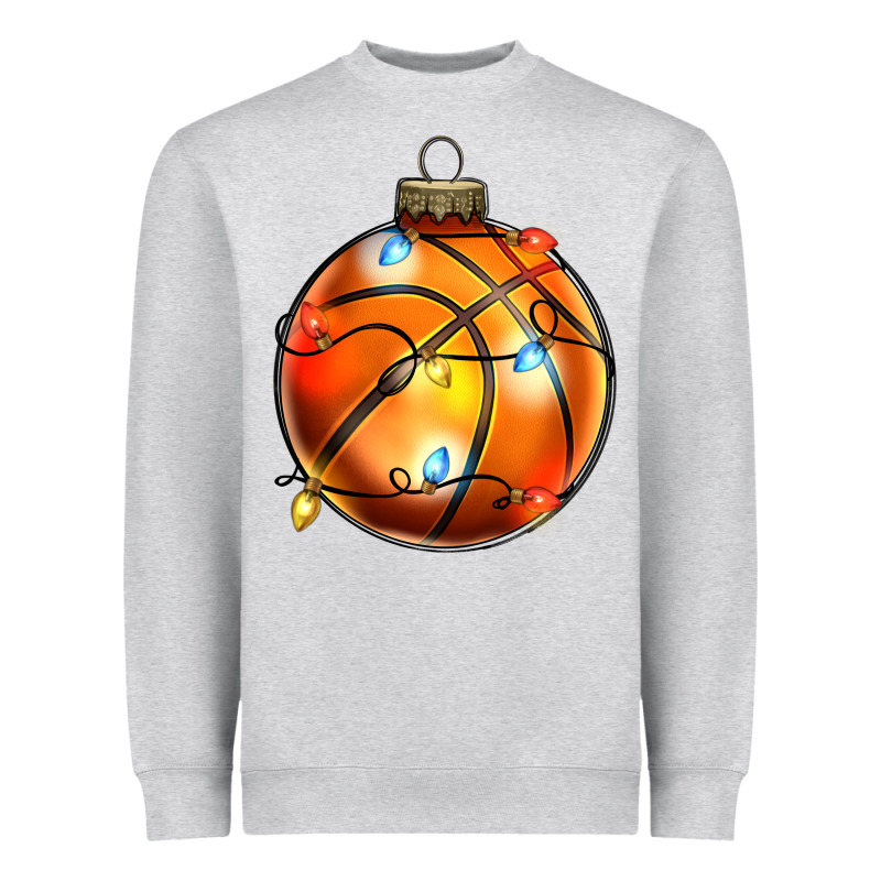 Christmas Baskeball Heavyweight Sweatshirt by Zillion Design Studio | Teevron