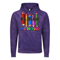 Cloud Purple my students are on point Vintage Hoodie - Zillion Design Studio