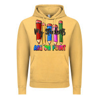 Vintage Mustard my students are on point Vintage Hoodie - Zillion Design Studio