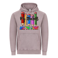 Vintage Zinc my students are on point Vintage Hoodie - Zillion Design Studio
