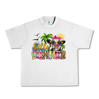 Lunar Rock hello summer cow Urban Heavy Tee - Zillion Design Studio