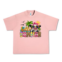 Salmon hello summer cow Urban Heavy Tee - Zillion Design Studio
