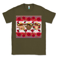 Army Green mexico gnomes Classic Tee - HRA Design Shop
