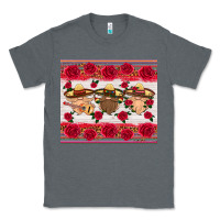 Charcoal Heather mexico gnomes Classic Tee - HRA Design Shop