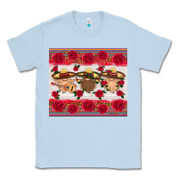 Dusty Blue mexico gnomes Classic Tee - HRA Design Shop